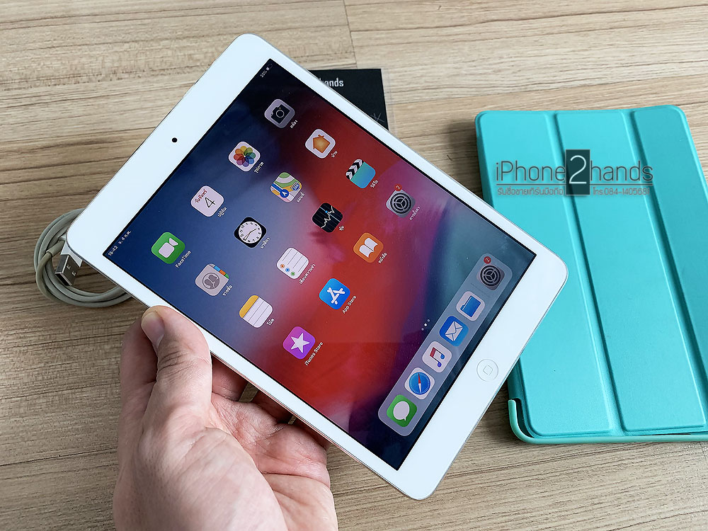 iPad Mini 2 สีขาว 16gb Wifi มือสอง ราคาถูก | รับซือมือถือ ขาย iPhone