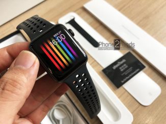 Apple Watch S3 Nike สีดำ 42MM GPS เครื่องศูนย์ มือสอง ราคาถูก