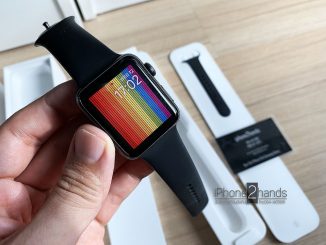 ขาย Apple Watch S3 สีดำ 42mm GPS มือสอง ราคาถูก ครบกล่อง