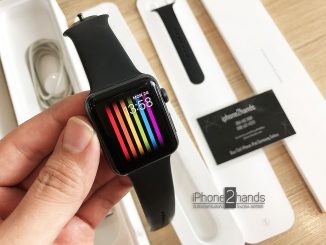 Apple Watch S3 สีดำ 42mm GPS ศูนย์ไทย ครบกล่อง ราคาถูก