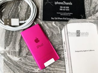 ขาย iPod Nano Gen7 สีชมพู 16gb มือสอง ราคาถูก