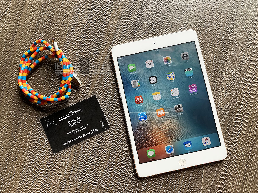 ขาย iPad Mini สีขาว 16gb Wifi ศูนย์ไทย มือสอง ราคาถูกมาก | รับซือมือถือ