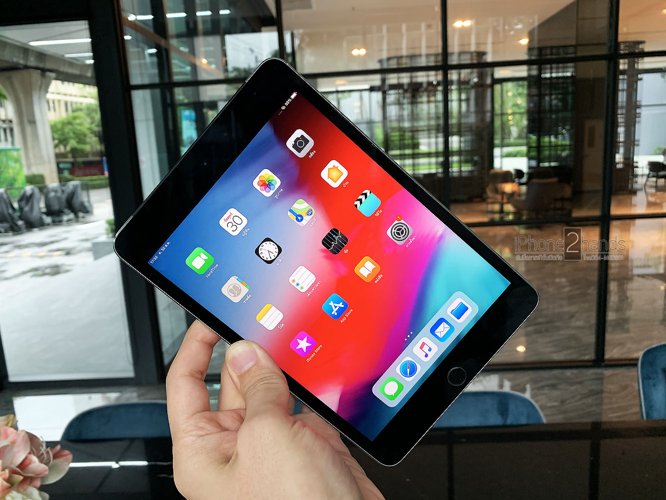 ขาย iPad Mini4 สีดำ 64gb Cel Wifi เครื่องศูนย์ไทย มือสอง ราคาถูก | รับ