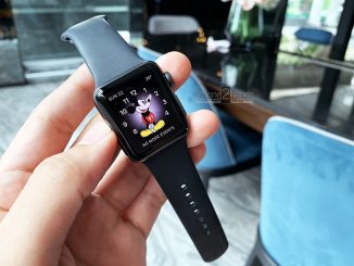 ขาย Apple Watch S3 สีดำ GPS 38mm ประกันถึง 28 มีนาคม 63 ปีหน้า