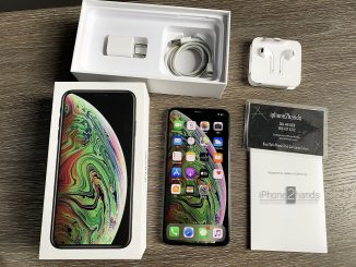 ขาย iPhone XS MAX สีดำ 64gb ประกันศูนย์ ยาวๆ 11 เดือน ราคาถูก