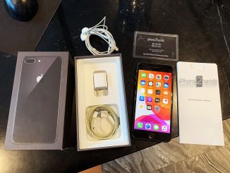ขาย iPhone 8 Plus สีดำ 64gb เครื่องศูนย์ไทย มือสองราคาถูก