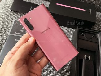 ขาย Note 10 สีชมพู 256gb ศูนย์ไทย สภาพมือ1 ประกัน สิงหา 63