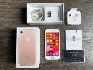 ขาย iPhone 7 สีชมพู 32gb ศูนย์ไทย มือสอง อุปกรณ์ครบกล่อง