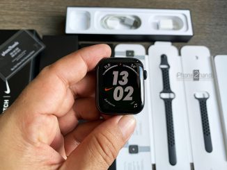 ขาย Apple Watch S5 สีดำ 44MM GPS Nike ครบกล่อง ประกัน ราคาถูก