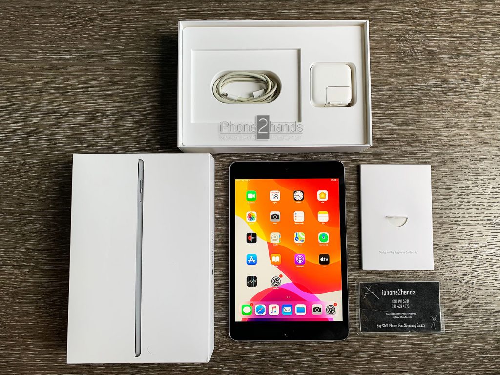 ขาย iPad Mini 4 สีดำ 64gb Wifi เครื่องศูนย์ อุปกรณ์ครบกล่อง | รับซือมือ