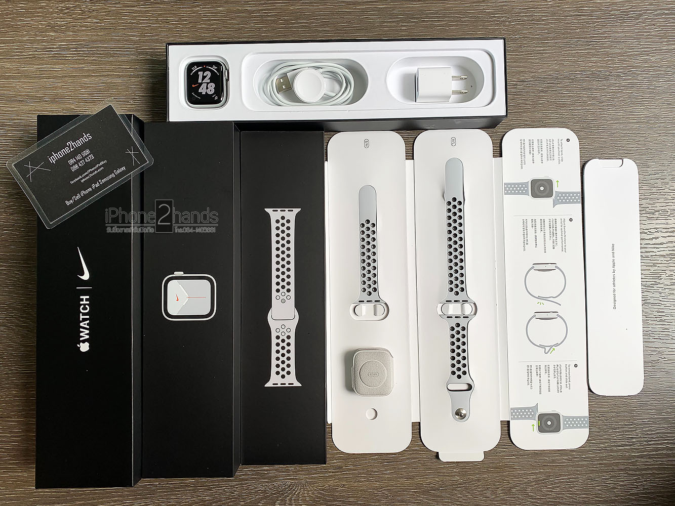 ขาย Apple Watch S5 สีเงิน 40mm Nike GPS ประกันเหลือ 11 เดือน | รับซือ