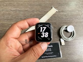 ขาย Apple Watch S4 Nike 44mm GPS สีเงิน ศูนย์ไทย มือสอง ราคาถูก