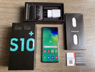 ขาย S10+ สี Prism Green 128 GB ศูนย์ไทย มือสอง ราคาถูก