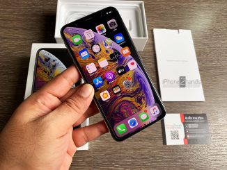 ขาย iPhone XS MAX สีเงิน 256gb ศูนย์ไทย มือสอง ราคาถูก