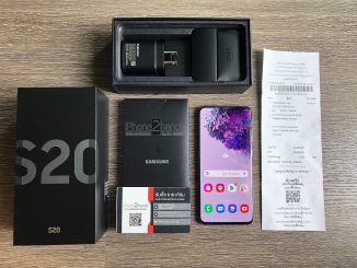 ขาย S20 สี Cosmic Gray 128gb ประกัน กรกฏา 64 ปีหน้า ราคาถูก ใบเสร็จ