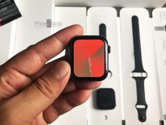 ขาย Apple Watch S4 สีดำ 44MM GPS ครบกล่อง มือสอง ราคาถูก