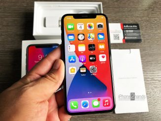 ขาย iPhone X สีดำ 256gb ศูนย์ไทย มือสอง ราคาถูก