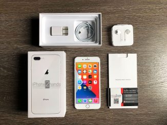 ขาย iPhone 8 Plus สี Silver 64gb ศูนย์ไทย มือสอง ราคาถูก