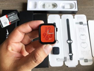 ขาย Apple Watch S5 Nike สีดำ 40MM GPS มือสอง ราคาถูก ประกันเหลือ