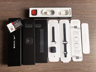 ขาย Apple Watch S5 สีดำ Nike 40MM GPS มือสอง ประกันเหลือ ราคาถูก