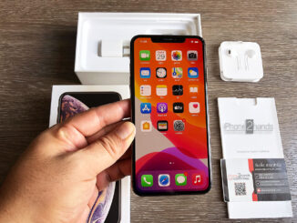 iPhone XS MAX สีทอง 256gb ศูนย์ไทย มือสอง ครบกล่อง ราคาถูก