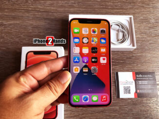 iPhone 12 Mini สีแดง 64gb ศูนย์ไทย ประกันยาวๆ 28 เมษายน 65 ปีหน้า
