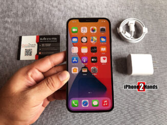 iPhone 12 Pro Max สีดำ 128gb ศูนย์ไทย ประกันยาวๆ เมษายน 65 ปีหน้า ราคาถูก