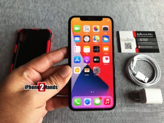 iPhone X สีดำ 64gb เครื่องศูนย์ไทย มือสอง ราคาถูก