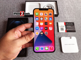 iPhone 12 Pro Max สีน้ำเงิน 256gb ศูนย์ไทย ประกันยาวๆ มกราคม 65 ปีหน้า ราคาถูก