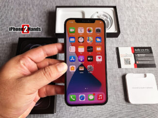 iPhone 12 Pro สีดำ 128gb ศูนย์ไทย ประกันเหลือ 11 เดือน ราคาถูก