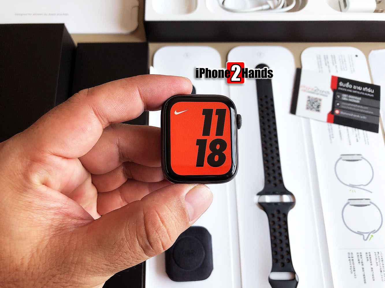 Apple Watch S4 Nike สีดำ 44MM GPS ศูนย์ไทย มือสอง ราคาถูก | รับซือมือ ...