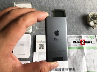 iPod Nano Gen 7 สีดำ 16gb เครื่องศูนย์ไทย ครบกล่อง พร้อมใบเสร็จ