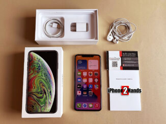 ขาย iPhone XS MAX สีดำ 64gb เครื่องศูนย์ไทย ครบกล่อง มือสอง ราคาถูก