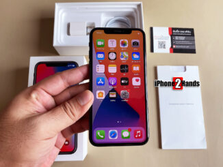 iPhone X สีดำ 64gb เครื่องศูนย์ไทย มือสอง ราคาถูก