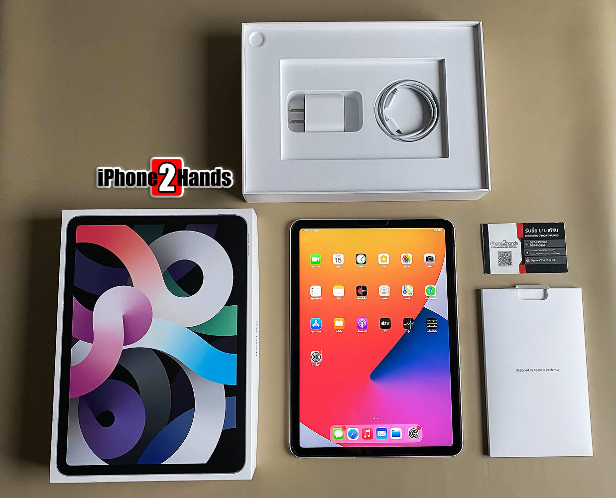 ขาย iPad Air 4 สี Silver 64gb Cellular Wifi ศูนย์ไทย ประกันยาวๆ สิงหา ...