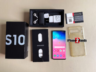 Samsung Galaxy S10 สี Prism White 128gb Wifi ศูนย์ไทย ครบกล่อง มือสอง ราคาถูก