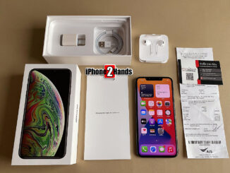 ขาย iPhone XS MAX สีดำ 256gb ศูนย์ไทย ครบกล่อง มือสอง ราคาถูก