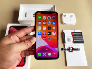 ขาย iPhone XR สีแดง 64gb เครื่องศูนย์ไทย อุปกรณ์ครบกล่อง มือสอง ราคถูก