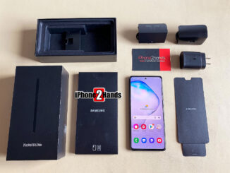 ขาย Samsung Galaxy Note 10 Lite สีดำ 128gb เครื่องศูนย์ไทย มือสอง ราคาถูก