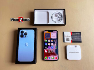 ขาย iPhone 13 Pro สี Sierra Blue 256gb ศูนย์ไทย มือ 1 อายุ 2 วัน ราคาถูก ประกันยาวๆ 1 ปี