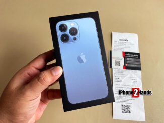 ขาย iPhone 13 Pro สี Seirra Blue 256gb ศูนย์ไทย มือ 1 ประกันเต็มๆ 1 ปี ยังไม่เริ่มพร้อมใบเสร็จ