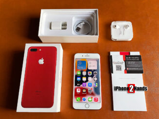 ขาย iPhone 7 Plus สีแดง 128gb เครื่องศูนย์ไทย มือสอง ราคาถูก