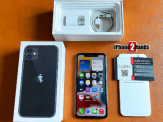 iPhone 11 สีดำ 128gb ศูนย์ไทย มือสอง ราคาถูก