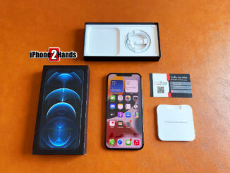 ขาย iPhone 12 Pro Max สี Pacific Blue 128gb ศูนย์ไทย ครบกล่อง มือสอง ราคาถูก
