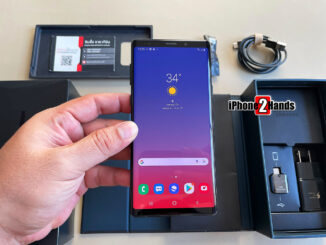 ขาย Samsung Galalxy Note 9 สีดำ เครื่องศูนย์ไทย มือสอง ราคาถูก