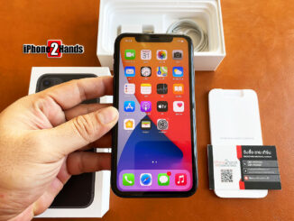 ขาย iPhone 11 สีดำ 128gb เครื่องศูนย์ไทย มือสอง ราคาถูก