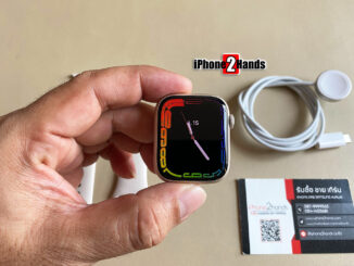 ขาย Apple Watch 7 สี Silver 45MM GPS ศูนย์ไทย มือสอง ราคาถูก ประกันยาวๆ 10 เดือน