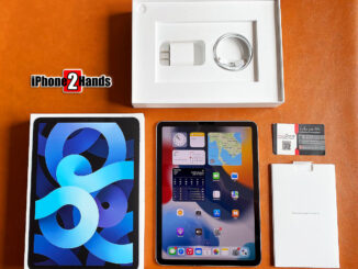 iPad Air 4 สีน้ำเงิน 64gb Cellular Wifi ศูนย์ไทย ครบกล่อง ประกันยาวๆ กันยา 65 ราคาถูก