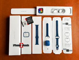 Apple Watch 7 สี Blue 41MM GPS ศูนย์ไทย ครบกล่อง ประกันยาวๆ ธันวาคม 65 มือสอง ราคาถูก