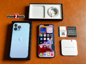 iPhone 13 Pro Max สี Sierra blue 256gb ศูนย์ไทย ครบกล่อง ประกันยาวๆ ตุลาคม 65 ราคาถูก